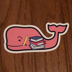 Vineyard Vines Whale Sticker